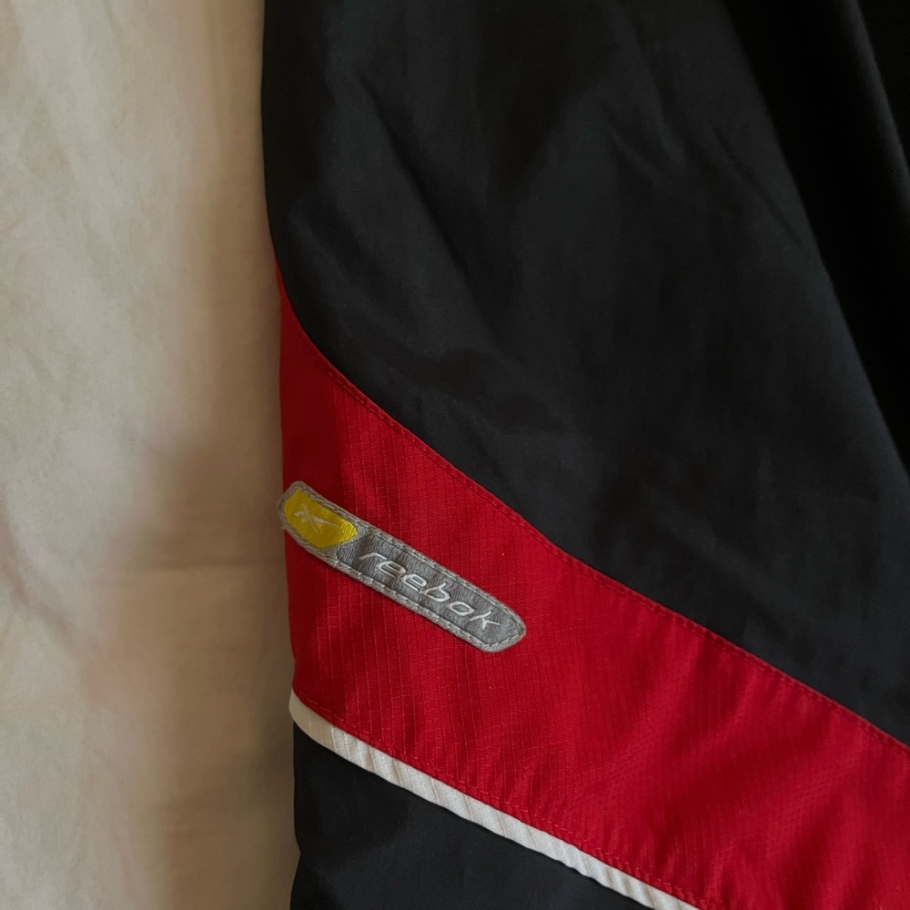 REEBOK black & red track pants - Picture 2 of 4